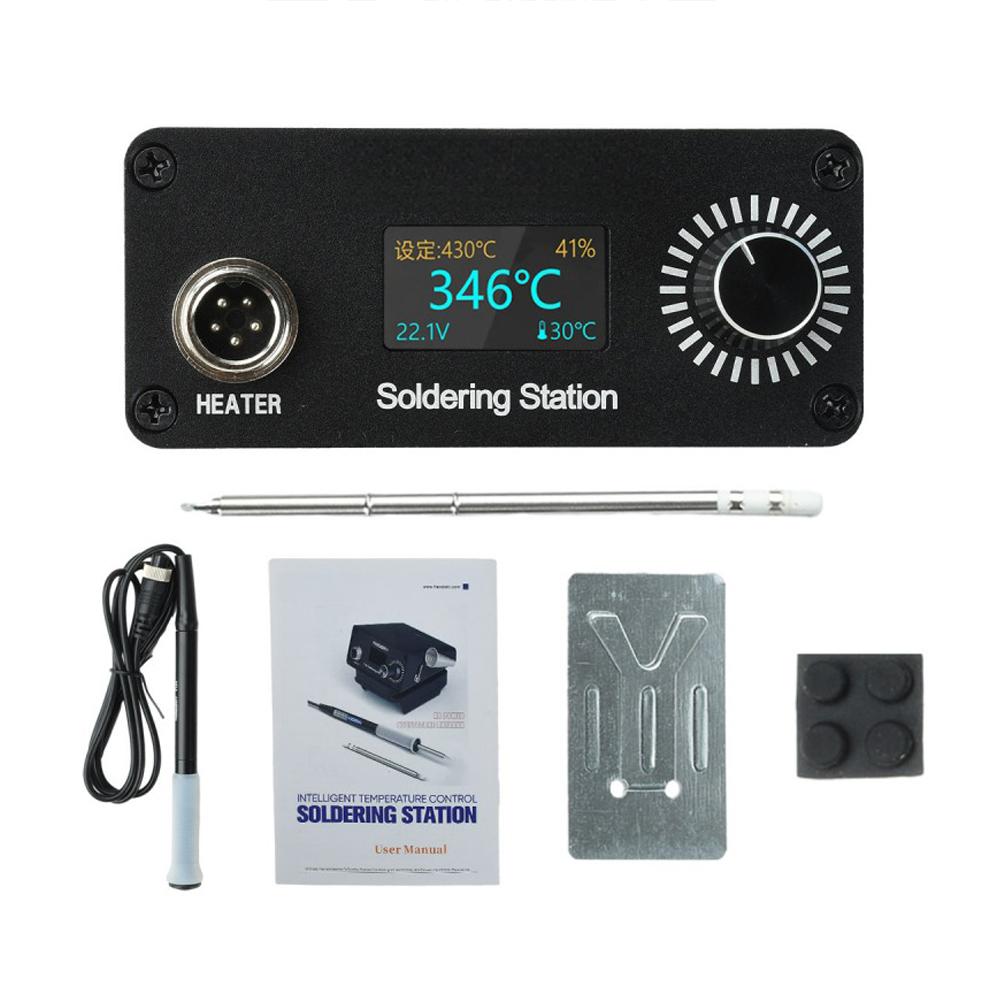 สถานีบัดกรี T12 AC100‑240V จอแ - Soldering Station T12 Oled บทวิจารณ์และราคา