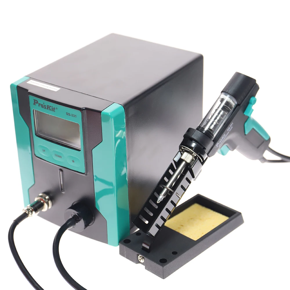 สถานีบัดกรีดิจิตอล LCD รุ่น SS - Desoldering Gun Vacuum Electric บทวิจารณ์และราคา