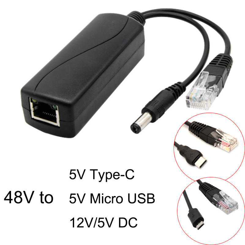 48V To 5V/12V PoE Splitter 5v  - Banana Pi Bpi-M5 บทวิจารณ์และราคา